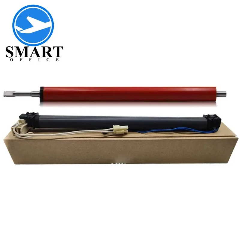 

1set Fixing Film Assembly + Fuser Pressure Roller Lower Sleeve Roller For HP P2030 P2035 P2055 P2050 M425 M401