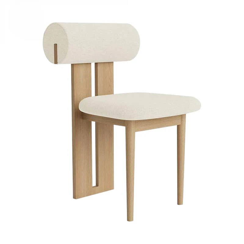 

Modern minimalist dining chairs,light luxury,creative,and irregular wood color negotiation chairs,makeup stools,leisure chairs