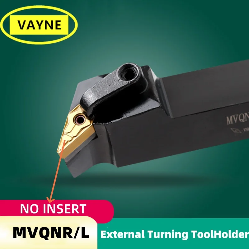 1PCS MVQNR/L 1616 2020 2525Machining Boring Cutter Metal Cutting Carbide Toolholder External Turning ToolHolder CNC Lathe Arbor