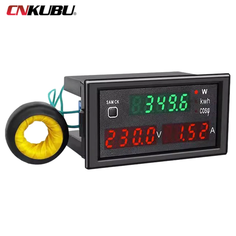 Mini voltmetro digale amperometro AC50-500/0-600v Display a LED Volt Ampere misuratore di tensione amperometro indicatore Tester  1420