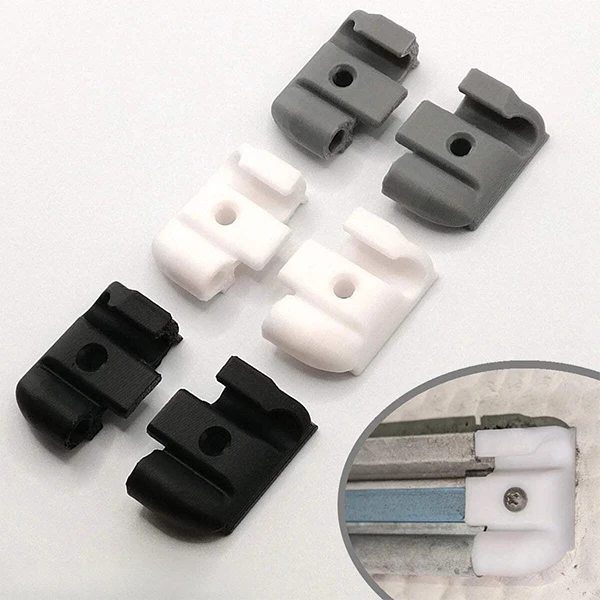 2Pcs/Pack Grey/Black/White Replacement End Caps Suitable For Piping Trim/Strip For Tabbert Caravans