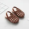 Baby Girls Shoes Braided Sandals for Girls Kids Fashion Hollow Out Leather Shoe Soft Sole Retro Princess Slippers Beach Shoes 3