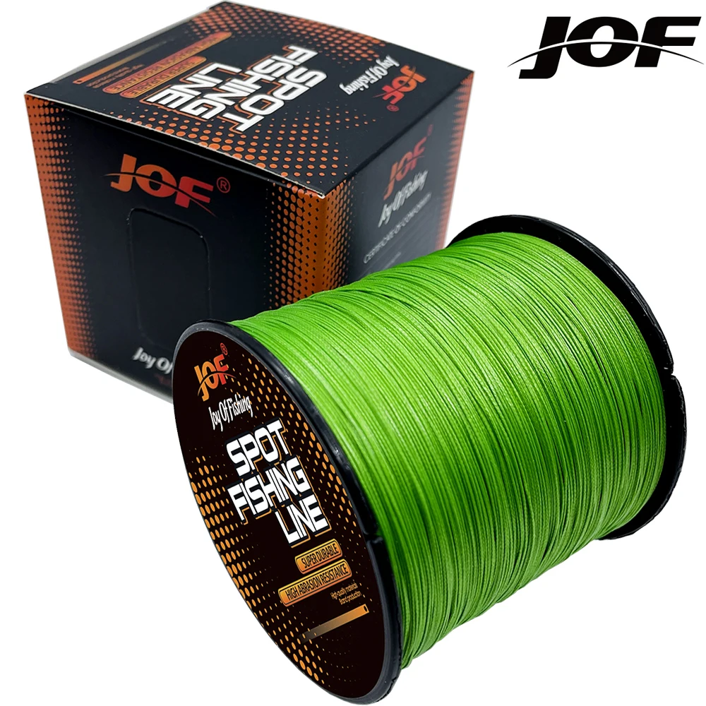 

Супергладкая плетеная рыболовная леска JOF X8, 500 м, 18-78 фунтов, 8,2-35,8 кг
