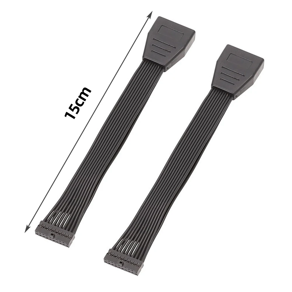 USB3.0 Female To USB3.0 Male Motherboard Adapter Cable 15cm Motherboard Extension Adapter Header Cable Converter for Computer