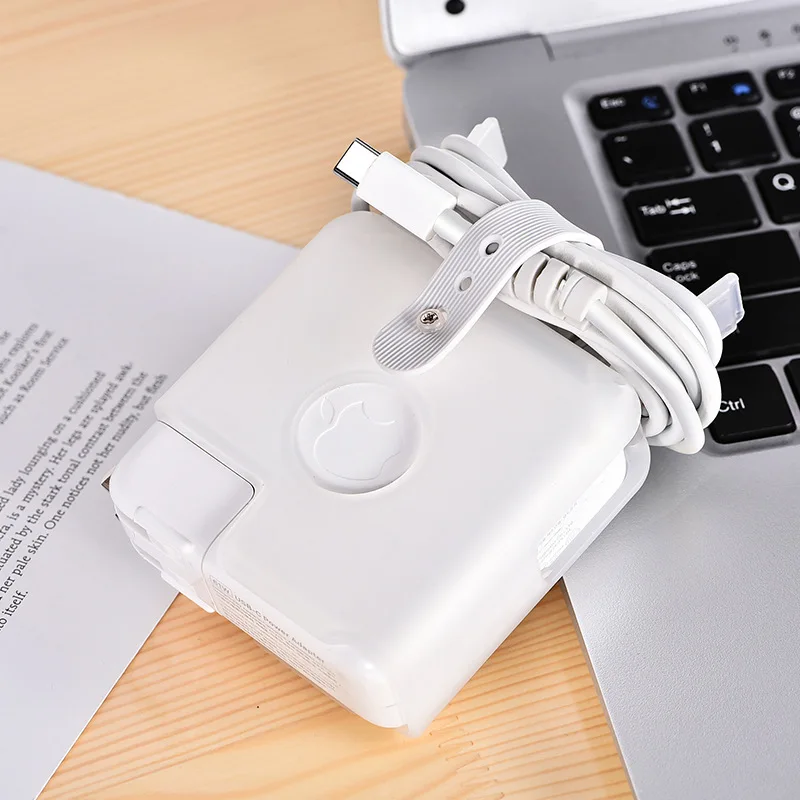 Charger Protective Case Cover for Air Pro 13 M1 for Macbook Air Pro 13 15 16 inch Adapter Power Protector Case Cord Winder keyboard cover trackpad protector