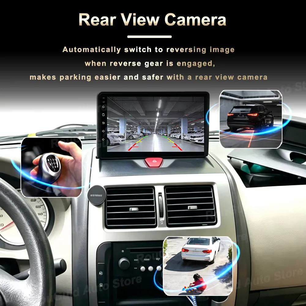Radio para Auto Android 16 con Carplay para Peugeot Expert 2, Citroen Jumpy, Fiat Scudo y Toyota Proace 2007 - 2017, Navegación GPS 4