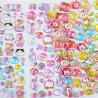 1 шт./4 шт., дневник с фруктами, 3D рельефные наклейки, скрапбукинг, сделай сам, канцелярские принадлежности, декор для дневника, школьные милые наклейки — изображение 5