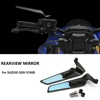 Motorcycle Accessories Adjustable Side Wing Rear View Mirror For SUZUKI GSX-S1000 GSXS1000 GSX-S 1000 GSXS 1000 2021 2022 2023 1