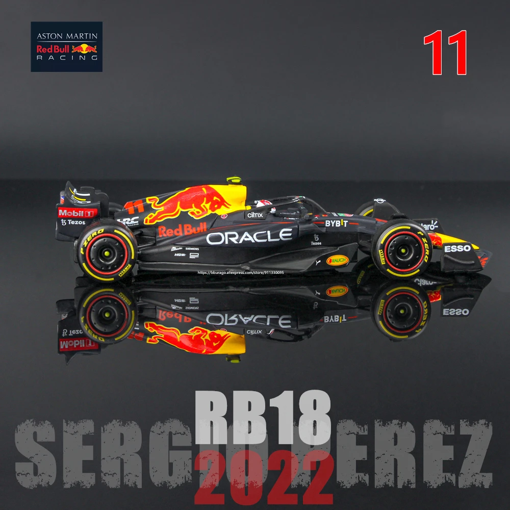 Bburago Red Bull Racing Red Bull F1 Model Car Red Bull 2022 F1 Car - 1 43 2023 F1