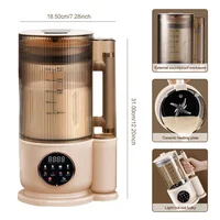 Mélangeur intelligent, presse-agrumes électrique pour lait de soja, brise-mur, pâte de riz, cuisine, petit déjeuner 6