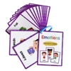 Kids Montessori English Words Learning Card Pocket Flashcards Early Educational Toys Classroom Supplies Teaching Aids 3