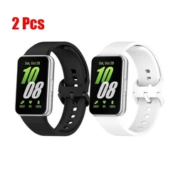 Enhanced Silicone Sport Strap for Smart Watches - Replacement Bracelet Band Accessory (2 Pcs)