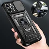 Shockproof Armor Case For Xiaomi Redmi Note 11 11S 10 9 Pro 10S 10C 9A 9C Car Holder Phone Cover Camera Lens Protection Fundas 1