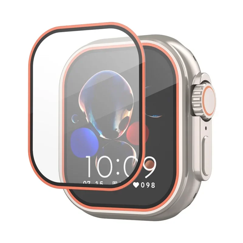 Premium Tempered Glass Screen Protector for Apple Watch Ultra - HD Anti-Scratch Film with Smart Band Accessories
