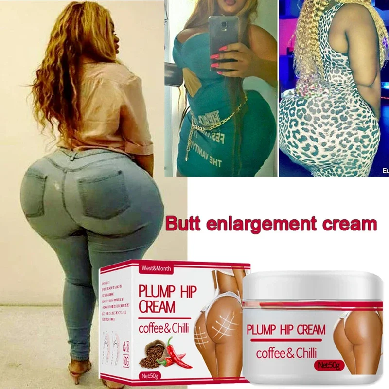 50g Big Ass Butt Enhancement Cream Hip Buttock Fast Growth Butt Enhancer Breast Enlargement Sexy Chest Body Care for Women