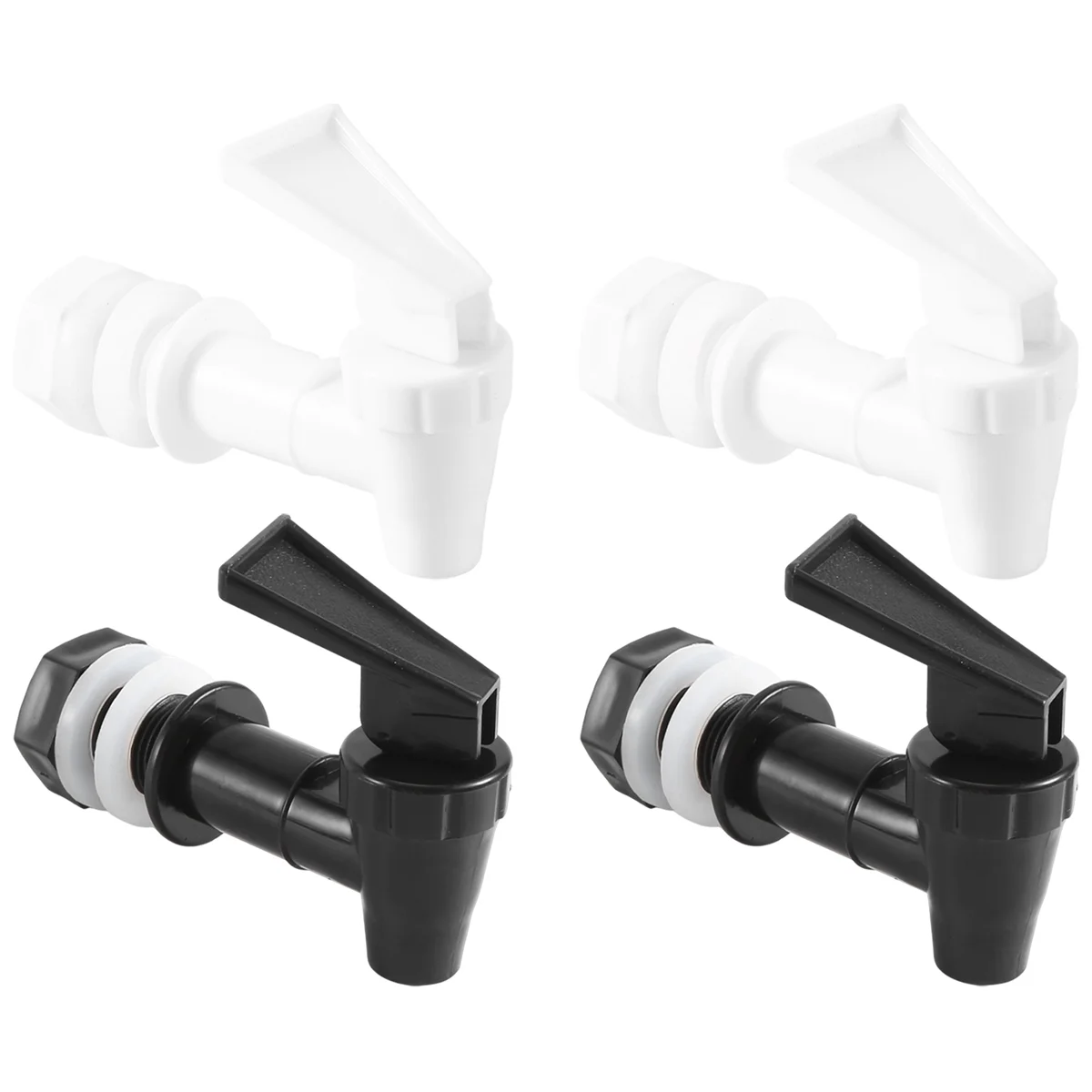 4 Sets Replacement Cooler Faucet Water Bottle Jug, Dispenser Tap Spigot Spout Water Beverage Lever Pour Dispenser Valve HOT