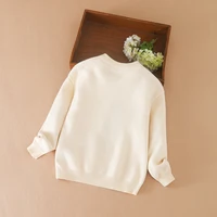 Girls Sweater Autumn Winter Knit Clothing Baby Pullover Kids Cartoon Cute Warm Sweater Clothing 2