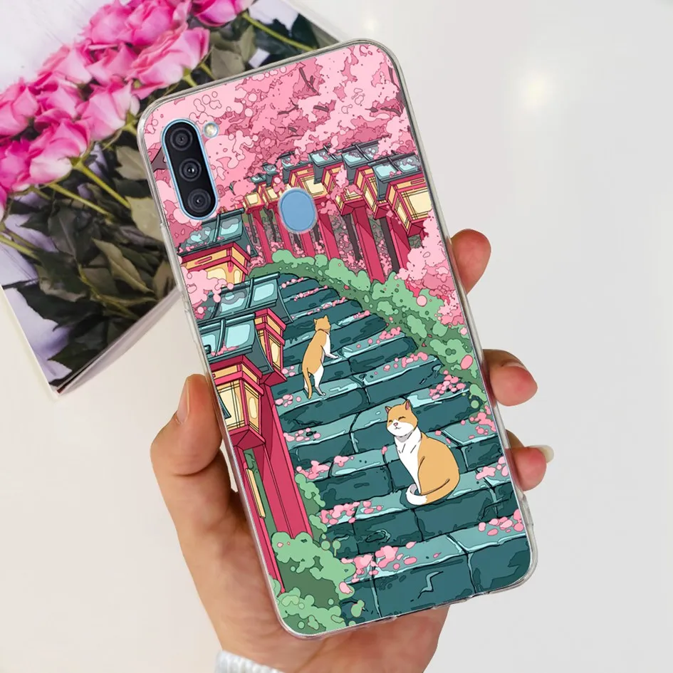 Stylish Pattern Soft Silicone Phone Case - Protective Cover