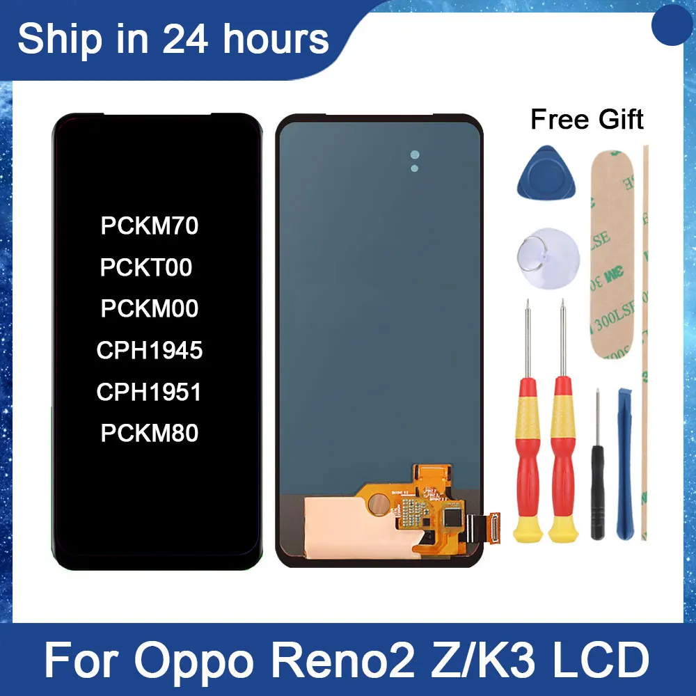 Ainicole 6.53 Tft Per Oppo Reno2 Z Reno 2Z 2 Z Display Touch Panel Digitizer Assembly Per Oppo K3 Lcd