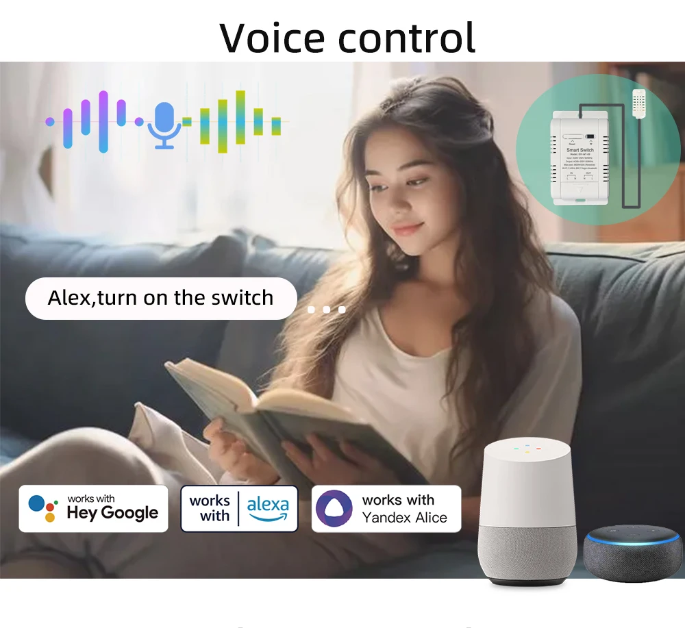 WiFi Temperature and Humidity Sensor Security Home Automation Indoor Monitoring