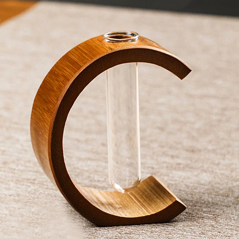 Solid Wood Dry Vase