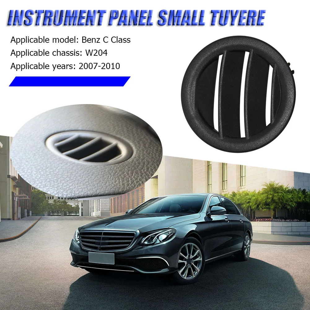 Dashboard A/C Vent Grille Cover Right Side A/C Air Vent Outlet Grille Auto Accessories for Mercedes-Benz C-Class W204 2007-2010