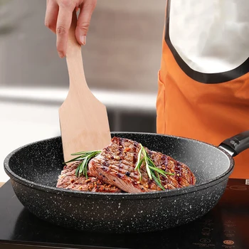 22/24/26/28 centimetri Padella Antiaderente Frittata Padella Maifan Pietra Chef Padella Padella Frittata Pan Induzione Compatibile 1