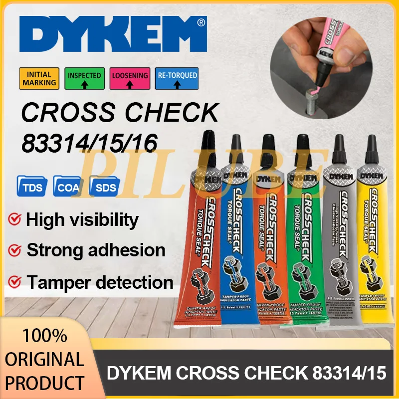 DYKEM クロスチェック 83314 15 16 17 18 1オンス トルクシール