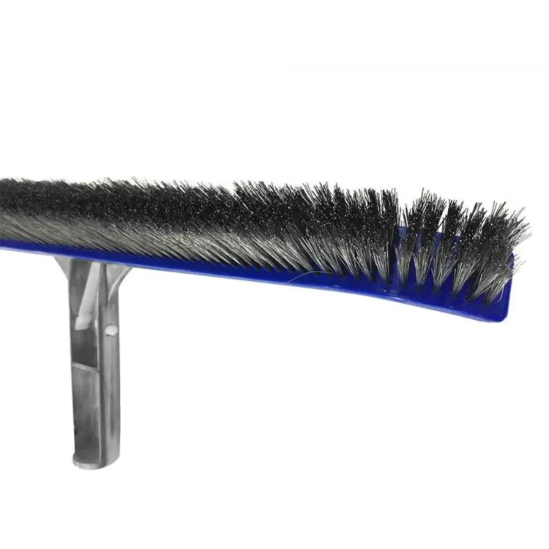 18inch Swimming Pool Steel Brush Bottom Walls Cleaning Supplies for Pond Spa Hot Spring Swimming Pool Brush Cleaning Tool 3