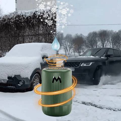 Auto Lufter frischer Fahrzeug Mikrowelle molekulare Enteisung Instrument Auto Enteiser Frostschutz mittel Schnee räumung Aroma Diffusor für Autos