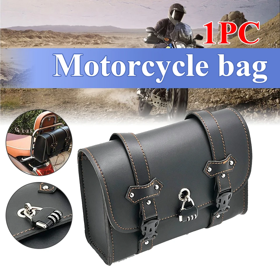 Sacs De Selle En Cuir Pour Harley Sportster - Sacoches Moto Universelles En Cuir - Parry's Leather World