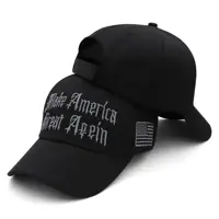 2025 New MAGA Baseball Cap Make American Great Again USA Donald Trump Hat Adjustable 58-60cm Maga Embroidery Hats 2