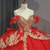 Glitter Quinceanera Dress Ball Gown Lace Applique V-neck Beading Sequins Spaghetti Corset Sweet 16 Vestido De 15 Anos 1261 5