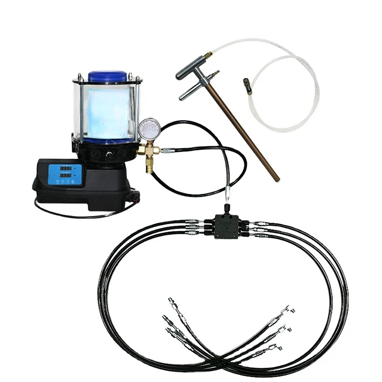 

DBS 12V 24V Lubrication Pump Automatic Electric Grease Lubricator For Excavator Rail Lubrication