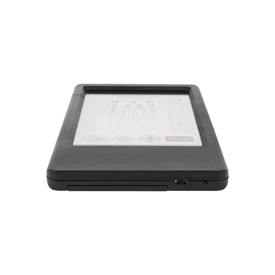 Near Vision Tester CP-37C - Testatore Vista Da Vicino Ricaricabile, Doppio Lato Con Lettere E E Capovolto - Foto 3