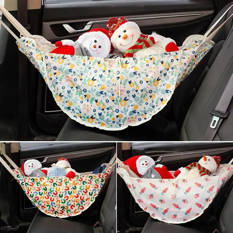 

Car Back Seat Organizer Auto Interior Organizing Totes Lovely Bags Car Backseat Storage Bag with Pockets Kick Mats Accessories