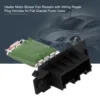 77364061 95508692 Heater Motor Blower Fan Resistor with Wiring Repair Plug Harness for Fiat Grande Punto Qubo Motor Fan Resistor 1