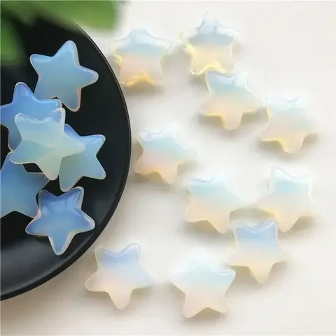 

1pc 30mm Natural Opal Crystal Gemstone Star Meditation Healing Chakra Polished Gifts Natural Stones and Minerals