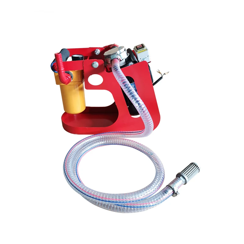 

Small rate 6L/min Hand hold oil purifier Portable oil filtration machine Filter new or used hydraulic oil