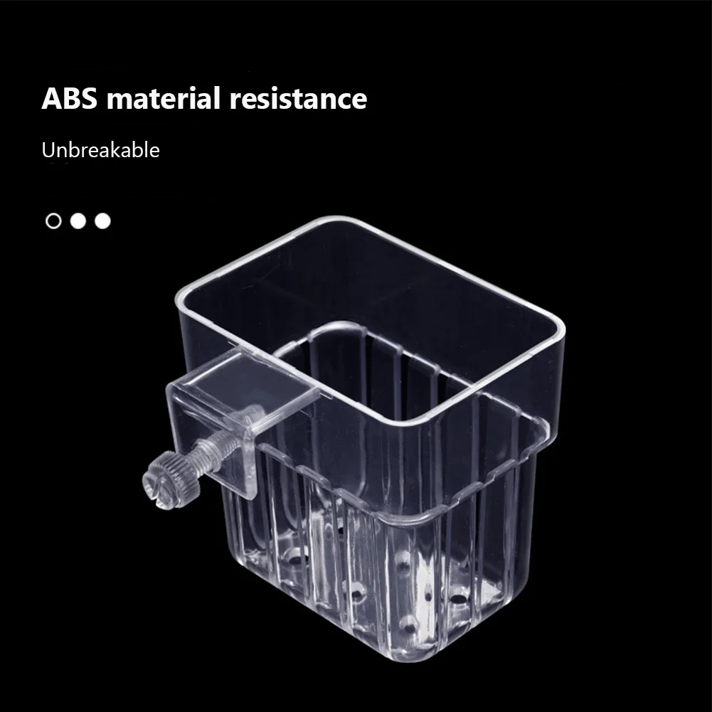 Aquarium Plant Basket Transparent Fish Tank Hanging Decorations Pot Aquatic Plants Holder Aquatic Plant Cup Fish Tank Planter