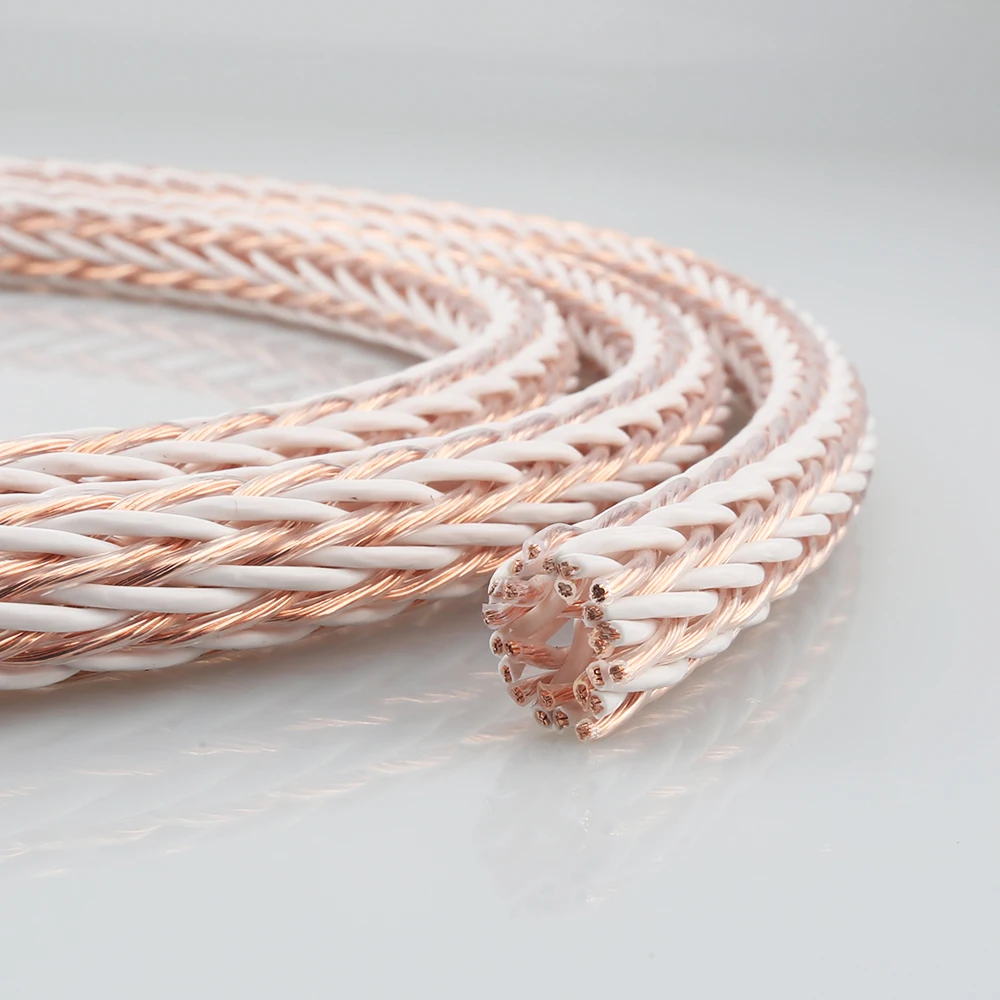 High quality 12TC OCC wire speaker cable bulk cable speaker wire For