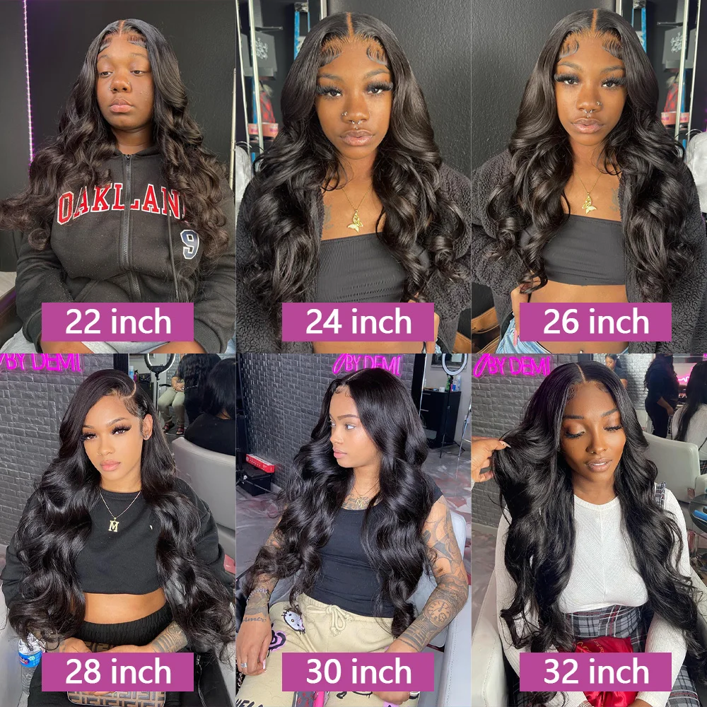 Queenlike Body Wave Human Hair Bundles 10A Raw Human Hair 34 36 38 40 inch Long Thick Hair Bundles Can be Dyed Free Shipping