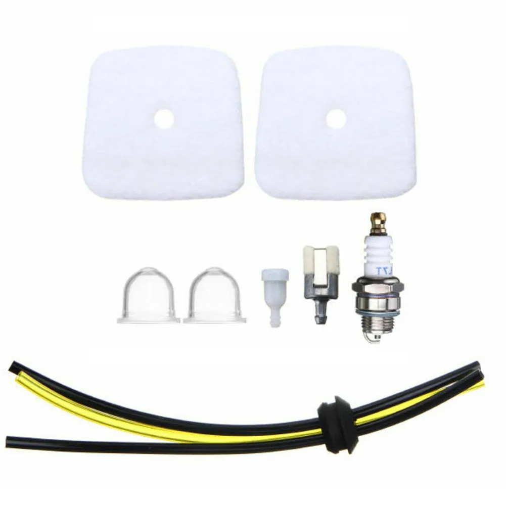 

Service Set For Echo SRM2100 SRM 2400 FUXTEC Brushcutter Grass Trimmer Hose Filter Candle Primer Pump Spark Plug Air Filters New