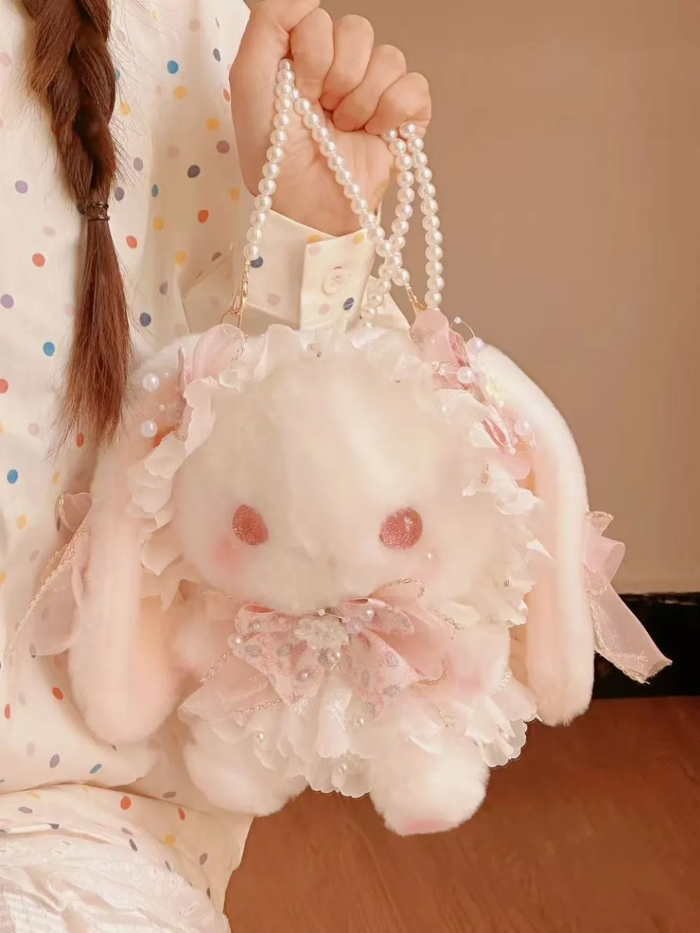 Kawaii Hasentasche Prinzessin Lolita Umhängetasche Langohrkaninchen Süße Umhängetaschen – Detail 9