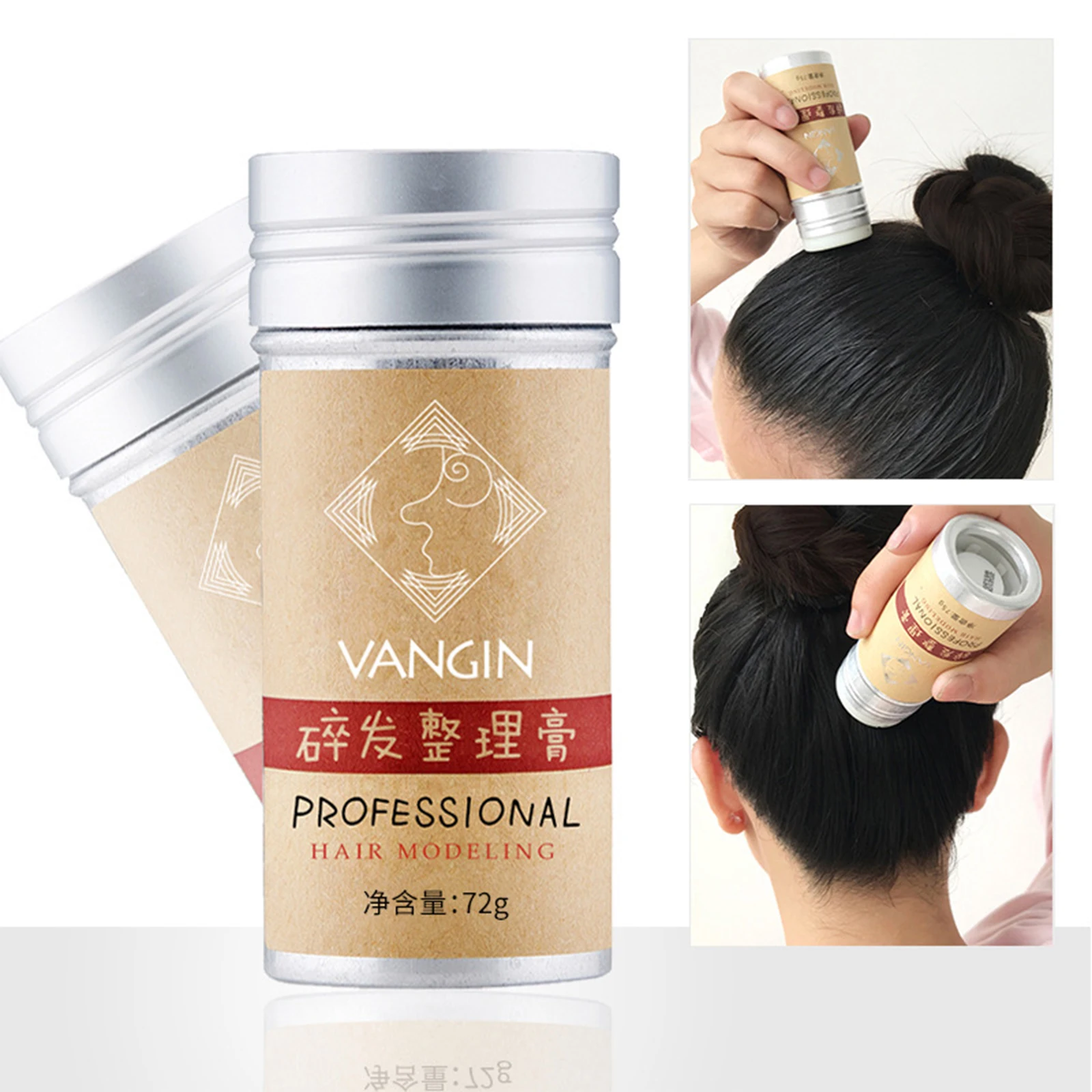 Hair Wax Styling Cream Hold Hair Stick Hair Styling Wax Durable Shaping Fragmented Oil Hair Care Long Lasting Hair Styling Waxes