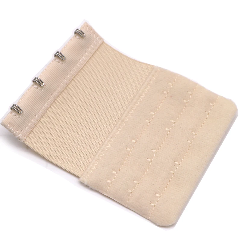 Bra extender 3pcs adjustable belt buckle nylon elastic hook clip for women