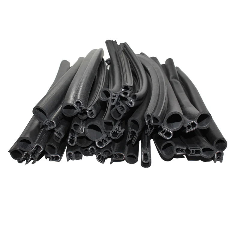 Durable U-Type Rubber Edge Guard - Anti-Collision & Waterproof Sealing Strip
