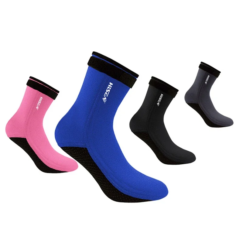 3mm 2mm Neoprene Diving Socks Kayak Beach Water Pool Fin Sock Anti Slip Spearfishing Fin Quick Dry for Women Men Sailing