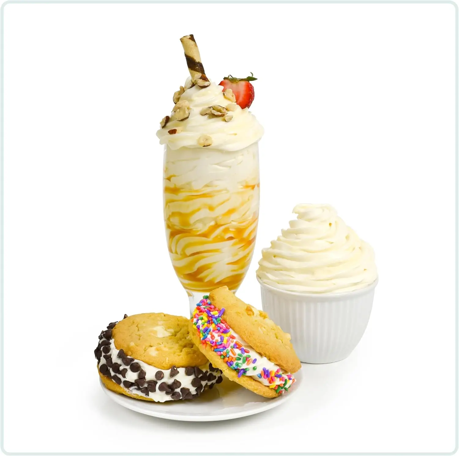 Easy-Dispensing Soft Serve Ice Cream & Frozen Dessert Machine, Makes 1 Quart of Ice Cream, Milkshakes, Frozen Yogurt, Gelato 5