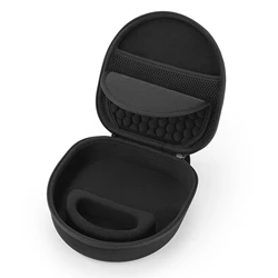 Premium Hard Shell Headphone Travel Case - EVA Protective Storage Bag (Black(Only Case))